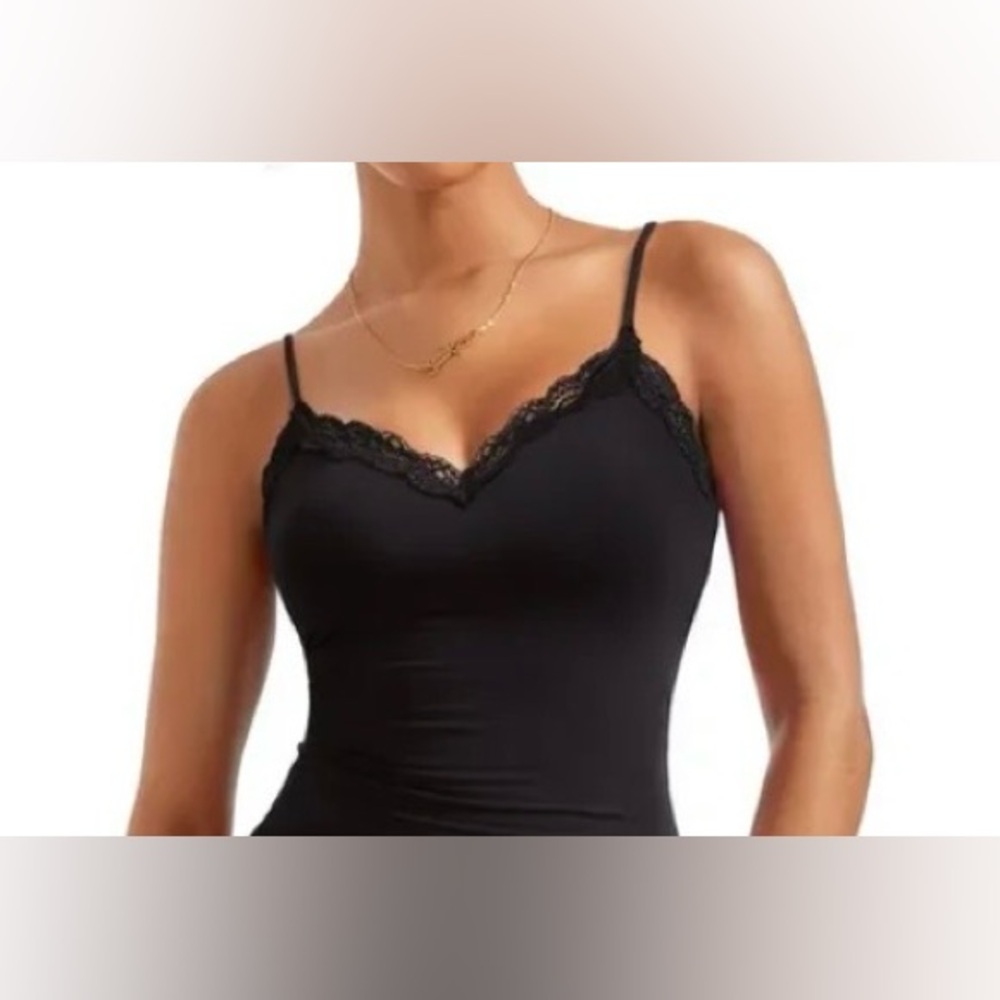 Esprit Black Lace-Trim Camisole